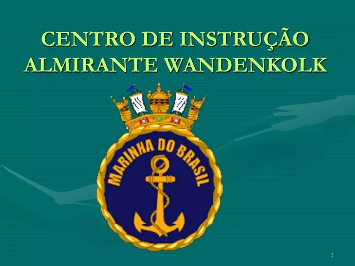 centro de instru o almirante wandenkolk