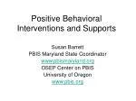 PPT - Positive Behavioral Interventions And Supports PowerPoint ...