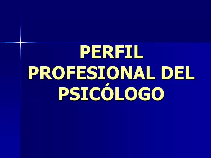perfil profesional del psic logo