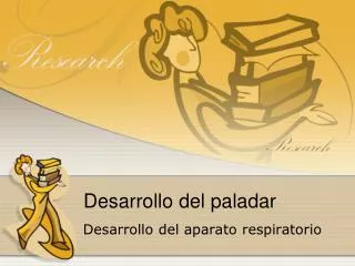 desarrollo del paladar