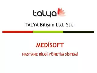 TALYA Bilişim Ltd. Şti.
