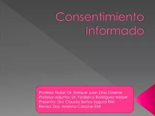 consentimiento informado