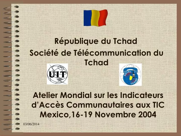 r publique du tchad