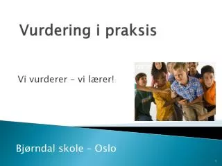 vurdering i praksis