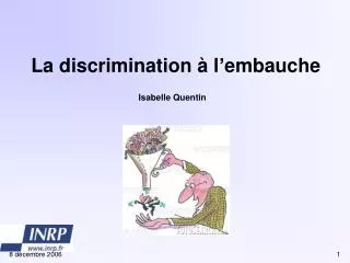 la discrimination l embauche
