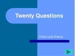Twenty Questions - slide 1