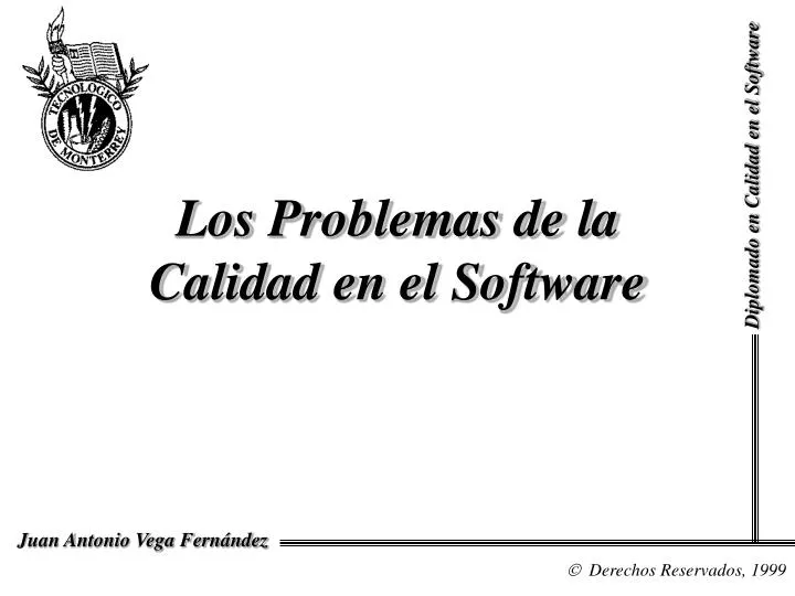 los problemas de la calidad en el software