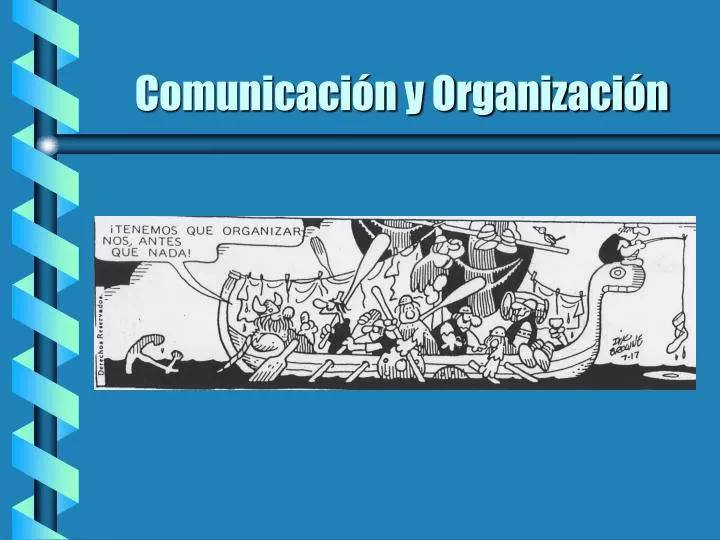 comunicaci n y organizaci n