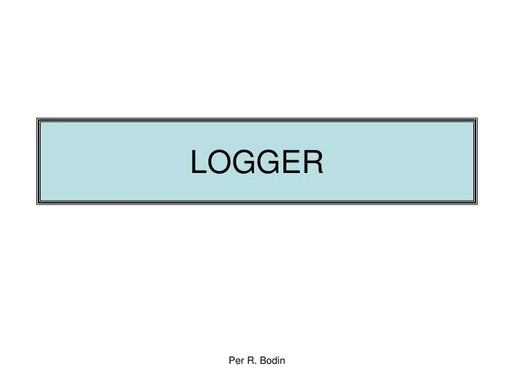 logger