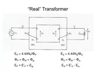 “Real” Transformer