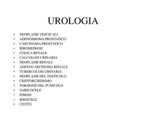 urologia