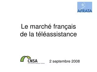 le march fran ais de la t l assistance