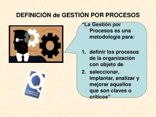 definici n de gesti n por procesos
