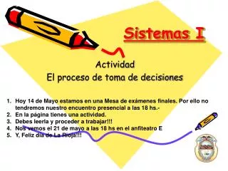 sistemas i