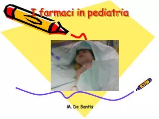 i farmaci in pediatria
