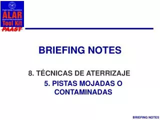 briefing notes