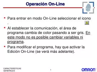 operaci n on line