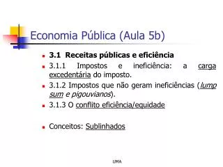 Economia Pública (Aula 5b)