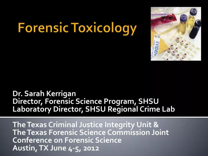 forensic toxicology