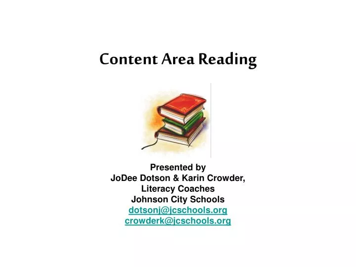 content area reading