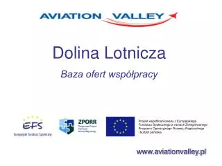 Dolina Lotnicza Baza ofert współpracy