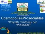 Cosmopolis&amp;Prosocialitas - slide 1