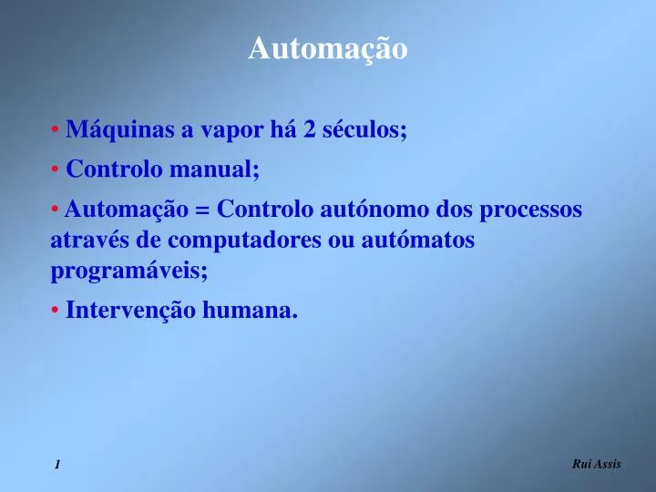 automa o