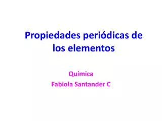 propiedades peri dicas de los elementos