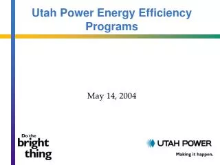 Utah Power Energy Efficiency Programs