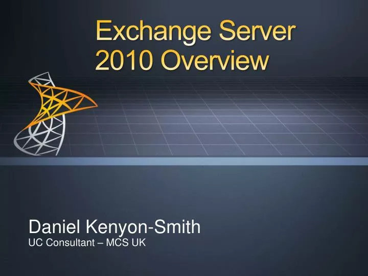 exchange server 2010 overview