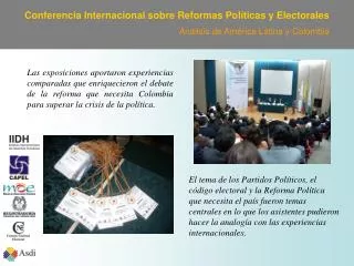 Conferencia Internacional sobre Reformas Políticas y Electorales