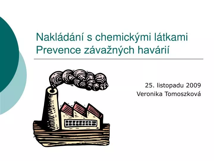 nakl d n s chemick mi l tkami prevence z va n ch hav ri