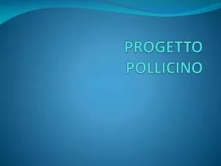 progetto pollicino