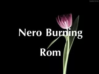 Nero Burning Rom