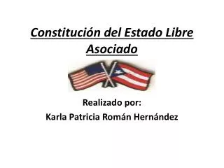 constituci n del estado libre asociado