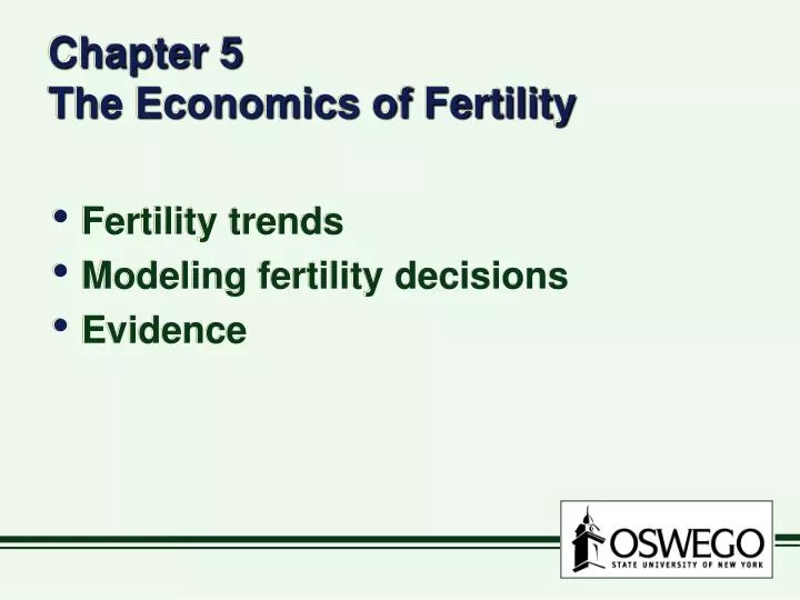 chapter 5 the economics of fertility