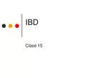 IBD - slide 1