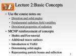 Lecture 2:Basic Concepts - slide 1