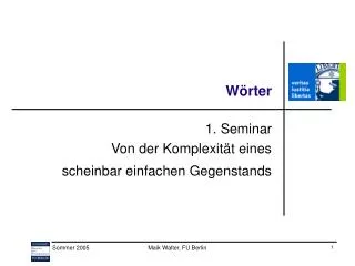 w rter