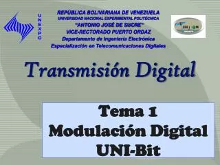 tema 1 modulaci n digital uni bit