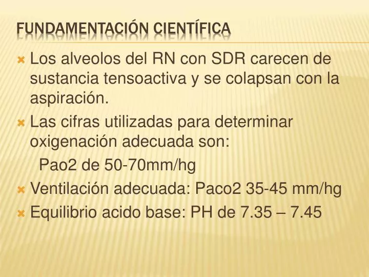 fundamentaci n cient fica