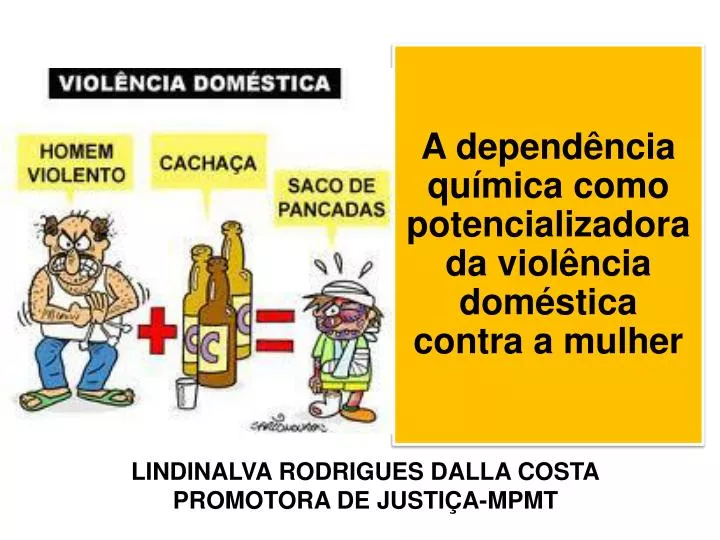 a depend ncia qu mica como potencializadora da viol ncia dom stica contra a mulher