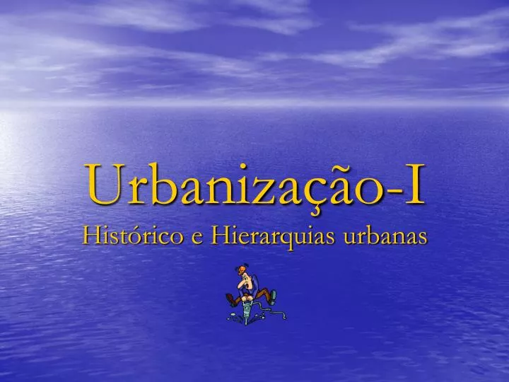 urbaniza o i