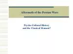Aftermath of the Persian Wars - slide 1