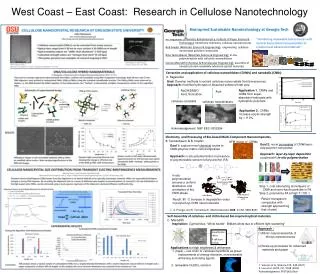 Chemistry and Processing of Bio-based Multi-Component Nanocomposites R. Tannenbaum &amp; B. Snyder