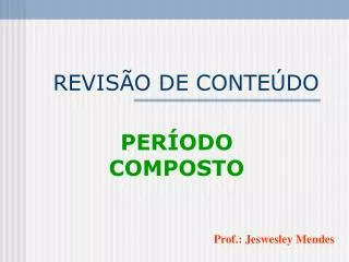 revis o de conte do