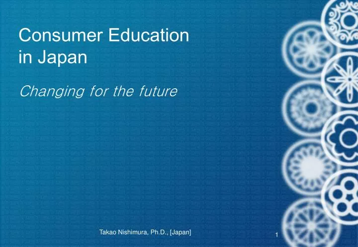 consumer education in japan