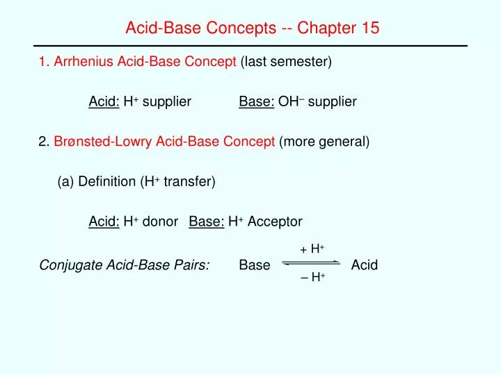 acid base concepts chapter 15