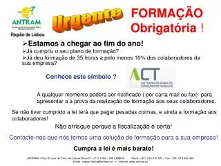 forma o obrigat ria