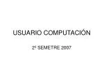 USUARIO COMPUTACIÓN - slide 1